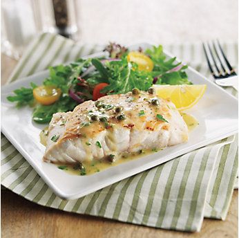 Grouper Fillets With Lemon Butter Caper Sauce by @mytexaslife Grouper Fish Recipes, Chinese Fish Recipe, Baked Grouper, Lemon Butter Caper Sauce, Grouper Recipes, Hudson Florida, Grouper Fillet, Grouper Fish, White Fish Recipes