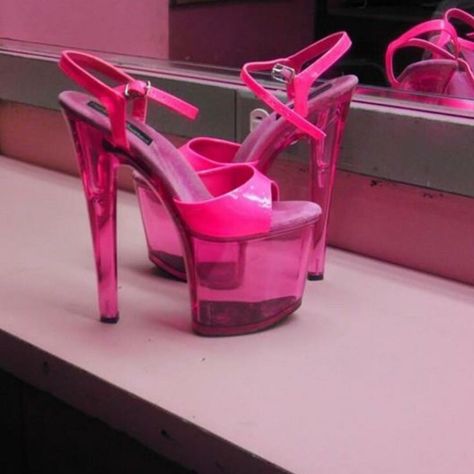 Pink Pleaser Heels, Pole Shoes, Barbie Heels, Dancer Lifestyle, Pleaser Heels, Catty Noir, Pleaser Shoes, Fancy Shoes, Platform High Heels