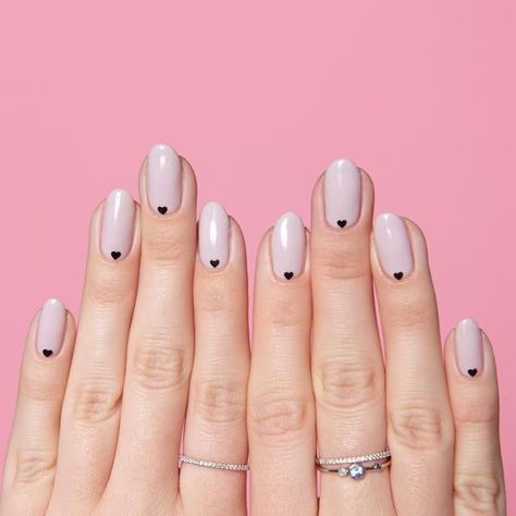 7 February 2019 Nail Trends That Have Nothing To Do With Valentine's Day Nail Color Trends, Beautiful Nail Art, Valentines Nails, Nail Decorations, Nail Art Stickers, Nail Polish Colors, Nail Trends, Nail Stickers, White Nails