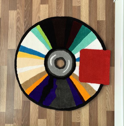 Cd Rugs, Tufted Coasters, Musical Room, Room Movie, Custom Cd, Coasters Drink, Tufting Diy, Room Video, Room Boys