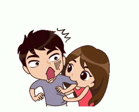 Biting Couple GIF - Biting Couple Bite - Discover & Share GIFs Cartoon Gif, Funny Love Pictures, Love Cartoon Couple, Cute Couple Drawings, Cartoons Love, Cute Love Stories, Cute Couple Cartoon, Funny Illustration, Cute Cartoon Pictures