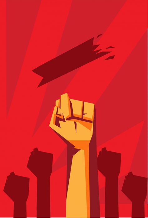 Worker Day Poster, Labor Union Posters, Labor Day Background, Labor Day Poster Design, Slogan Design Ideas Background, Powerful Background, Power Background, Labor Day Poster, Revolution Poster