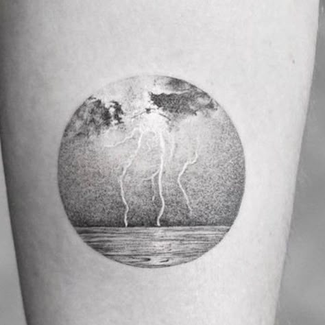 Thunder And Rain Tattoo, Perfect Storm Tattoo, Cloud And Lighting Tattoo, Every Storm Runs Out Of Rain Tattoo, Lighting Storm Tattoo, Rainstorm Tattoo, Thunder Storm Tattoo, Thunder Cloud Tattoo, Rain Tattoo Ideas