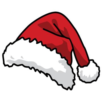 Santa Hat Clipart, Red Clipart, Santa Cartoon, Santa Claus Clipart, Santa Clipart, Hat Clipart, Hat Cartoon, First Youtube Video Ideas, Santa Claus Hat