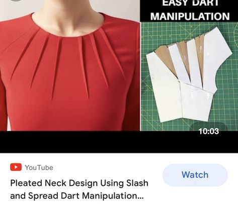 Pleated Neck, Sewing Collars, Easy Dress, Sewing Tutorials Clothes, Fashion Design Patterns, Fashion Sewing Tutorials, Couture Sewing Techniques, Dress Neck Designs, Couture Mode