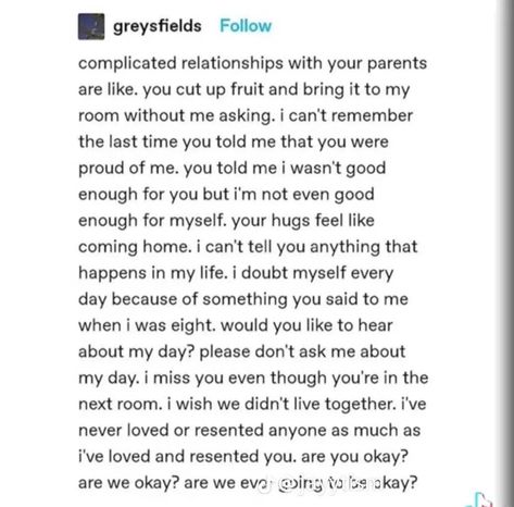 greyfields Parents Be Like, Complicated Relationship, Are You Okay, Be Okay, April 27, Poem Quotes, Proud Of Me, Poetry Quotes, Pretty Words