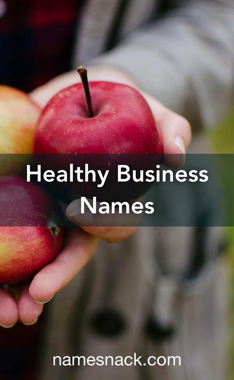 20 refreshing name ideas for your healthy business. Wellness Brand Name Ideas, Healthy Food Brand Name Ideas, Wellness Business Name Ideas, Nutrition Business Names, Healthy Logo Ideas, Healthy Snack Brands, Healthy Food Branding, Store Names Ideas, Healthy Logo