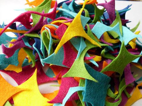 Bright Scraps | Little scraps of felt leftover from a colour… | Flickr Felt Scraps, Wool Felt Projects, Felt Projects, Felting Projects, Wool Felt, Felt, Wool, Color