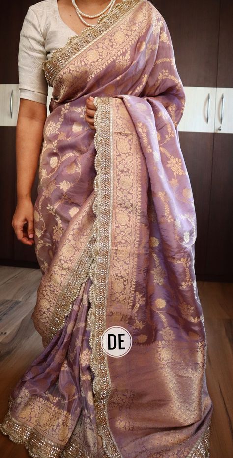 Design For Wedding, Pearl Work, Festive Collection, Banarasi Silk Saree, Pure Silk Saree, Women's Wear, Back In Stock, Blouse Fabric, Sewing Techniques