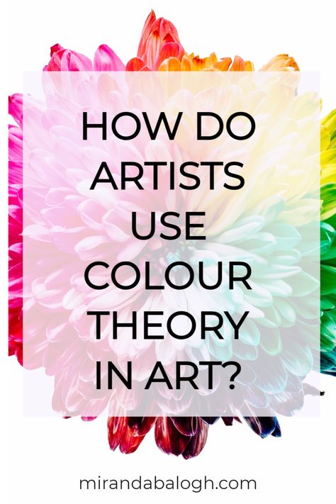 Why is it important for an artist to understand colour theory? Because understanding colour theory helps an artist improve the use of colour in their artwork. Having a basic introduction to colour theory allows a creative individual to better understand the colour wheel. So save this pin and explore it to learn more about colour harmony, colour palettes, and value scales. Artists That Use Colour, Painting Color Wheel, Colour Wheel Theory Worksheet, Color Theory Study, Colour Theory Projects, Colour Theory Art, Colour Wheel Art, Colour Wheel Design Ideas, Art Color Theory