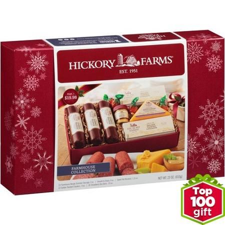 Hickory Farms Holiday Sausage Yankee Swap Ideas, Toasted Crackers, Meat Gifts, Fort Polk, Hickory Farms, Yankee Swap, Cheese Gifts, Gourmet Cheese, Swap Ideas