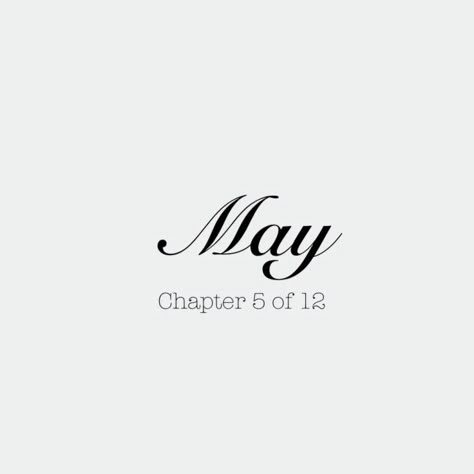 May 24th Quotes, May Aesthetic Month, Month Widget, Notion Widget, Months Aesthetic, Monthly Dump, Flower Months, May Vision Board, Instagram Divider