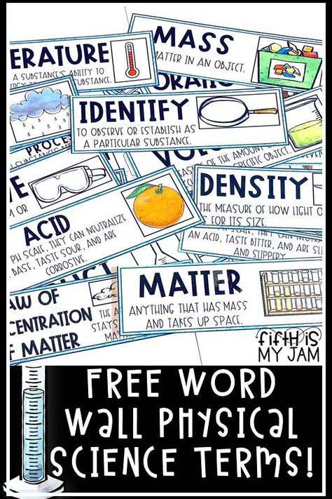 Using meaningful vocabulary strategies to keep students engaged is so important. In Science, using key terms repeatedly and "how" it is done helps students to retain very pertinent information from year to year. Read more now and grab your own FREE set of vocab cards here! #ScienceVocabulary #ClassroomOrganization #UpperElementary #WordWall #Teacher #ITeach #ScienceTeacher Science Word Wall Middle School, Science Bulliten Boards Ideas, 5th Grade Science Bulletin Boards, Elementary Science Classroom Decor, Middle School Classroom Decorating Ideas Science, Science Vocabulary Wall, 8th Grade Science Classroom, Science Bulletin Boards Elementary, 5th Grade Science Classroom