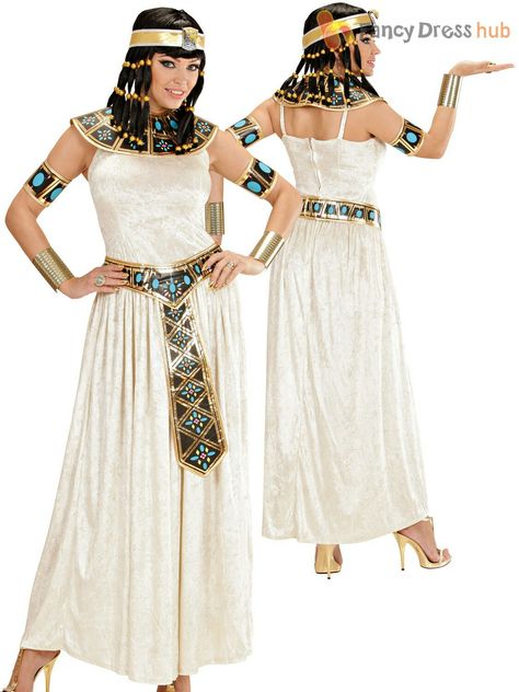 Cleopatra Fancy Dress, Empress Costume, Cleopatra Outfit, Dress Goddess, Goddess Outfit, Adult Costumes, Fancy Dress, Two Piece Skirt Set, Couture