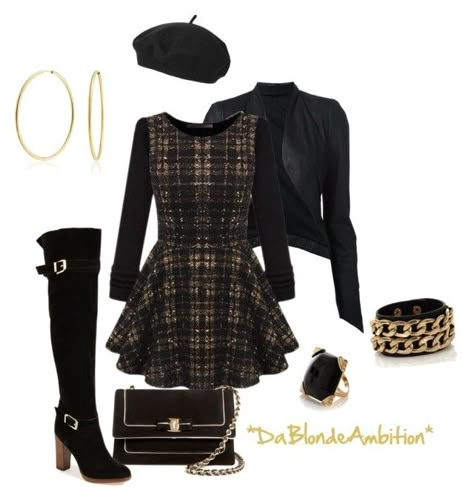 "Plaid Skater Dress" by tasha-blondeambition-real ❤ liked on Polyvore featuring ISABEL BENENATO, Salvatore Ferragamo, Report, Topshop and Bling Jewelry Ruffle Tops Outfit, Plaid Skater Dress, Isabel Benenato, Polyvore Dress, Png Outfits, Sweet Clothes, Classy Casual Outfits, Causual Outfits, Streetwear Fashion Women