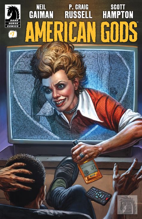 Gods Fanart, P Craig Russell, Neil Gaiman American Gods, Madonna 90s, Heads Or Tails, God 7, Propaganda Art, Legends And Myths, American Gods