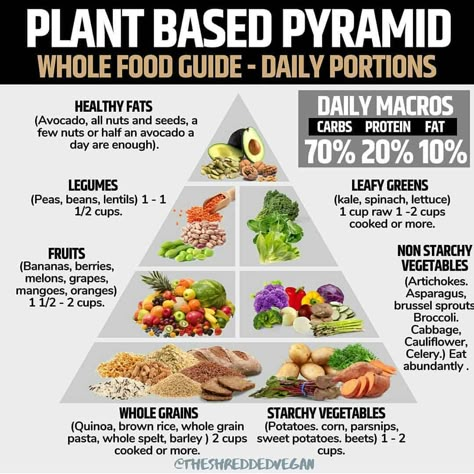 Vegan Food Pyramid, Vegan Grocery List, Plant Based Food, Vegan Facts, Plant Based Recipes Dinner, Vegetable Quinoa, Vegan Grocery, Starchy Vegetables, Food Pyramid