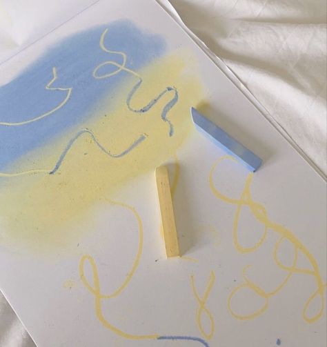 Blue And Yellow Aesthetic, Teacher Aesthetic, Yellow Pastel, Light Blue Aesthetic, Brown Home Decor, Drone Images, Blue Aesthetic Pastel, Soft Spot, Fine Print