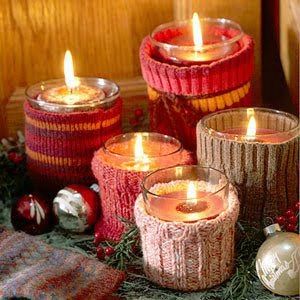 :) Sweater Candles, Cozy Candles, Candle Displays, Navidad Diy, Gif Maker, Winter Home Decor, Winter Diy, Noel Christmas, Best Candles