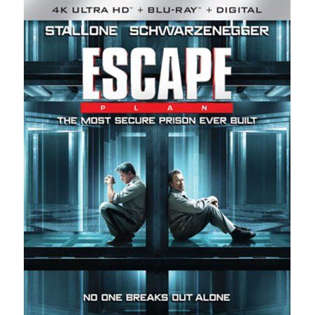 Stallone Schwarzenegger, Plan Movie, Jesse Ventura, Film Maker, Jim Caviezel, Escape Plan, Blu Ray Movies, Sylvester Stallone, Dvd Movies