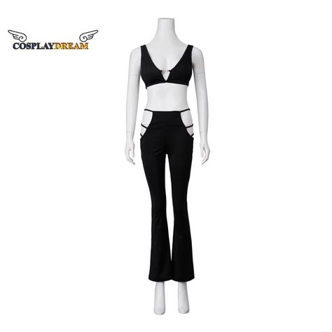 Euphoria Maddy Perez Cosplay Costume Maddy Black Crop Top Bra And Pants Set Maddy Halloween Carnival Party Outfits - Cosplay Costumes - AliExpress Maddy Perez Carnival Outfit, Euphoria Maddy Perez, Black Bra Crop Top, Euphoria Maddy, Carnival Outfit, Maddy Perez, Halloween Carnival Party, Fair Outfits, Braided Ponytail Hairstyles