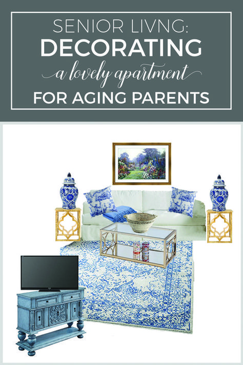 How to decorate a lovely apartment for your aging parents, keeping them comfortable and feeling familiar.  Here are ideas for senior living with grace, dignity and ease. Senior Apartment Ideas, Assisted Living Decor, Studio Apartment Furniture, Senior Living Apartments, Senior Living Interior Design, Sandwich Generation, Senior Apartments, Are Ideas, Comfort Place