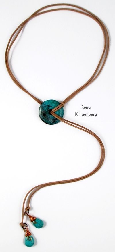 Rena Klingenberg, Washer Jewelry, Necklace Tutorial, Jewelry Making Ideas, Jewelry To Make, Diy Schmuck, Lariat Necklace, Bijoux Diy, Leather Necklace