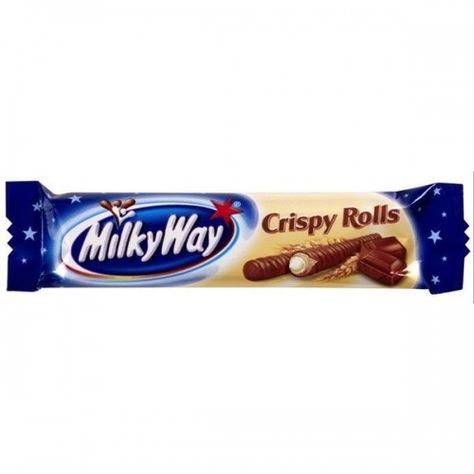 Milky Way Crispy Rolls, Milky Way Chocolate, Milky Way Candy, Milky Bar, Crispy Rolls, World Creation, Something Wicked, British Food, Yahoo Search