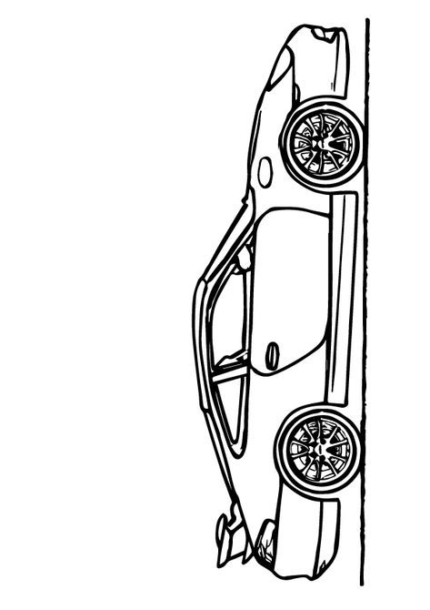 Porche 911gt3 Drawing, Porche Drawing Car, Porsche Drawing Easy, Porsche Gt3 Rs Drawing, Porsche Drawing, Porche Car, Car Room Decor, Drawings To Trace, Drawing Sunset