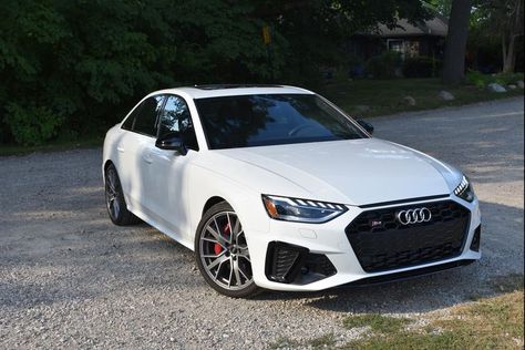 2020 Audi S4 Prestige Review: A Precise Sport Sedan. Audi Sedan, Laferrari Aperta, Dream Cars Audi, Luxury Cars Range Rover, Future Vehicles, Ferrari Cars, Cars Audi, Sport Sedan, Sedan Cars