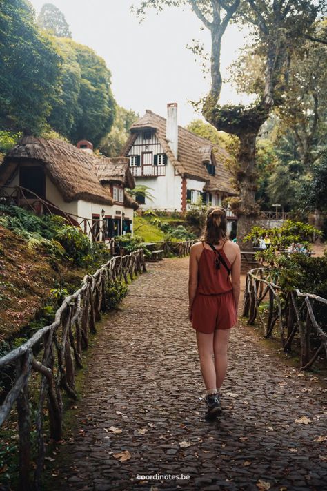 Sarah walking on a stone trail leading to a white house in the background in a lush green forest. Madeira Travel, Travel Blog, You Can Do, Need To Know, Most Beautiful, Portugal, Hiking, Good Things, Canning