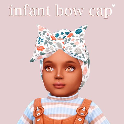 Infant Bow Cap | Patreon Sims 4 Infant Headband Cc, Sims 4 Infant Bow Cc, Ts4 Infants, Sims 4 Infant Hair, Sims 4 Infant, Baby Bows, Color Swatches, Clothes Collection, Baby Headbands