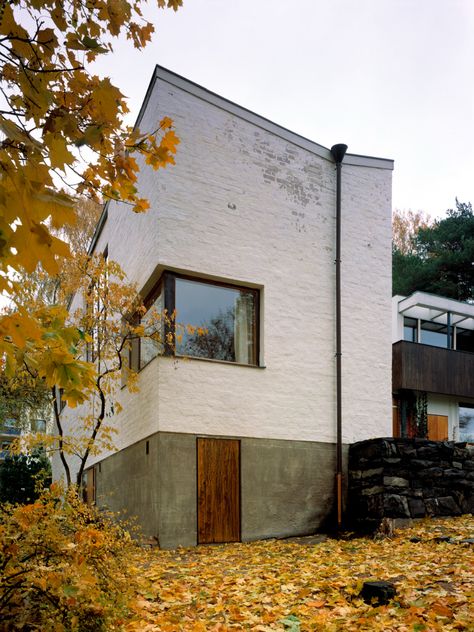 The Aalto House · Finnish Architecture Navigator Aalto Interior, Alvar Aalto Interior, Alvar Aalto House, Aalto House, Line Architecture, Villa Mairea, Alvar Alto, Colour House, Aino Aalto