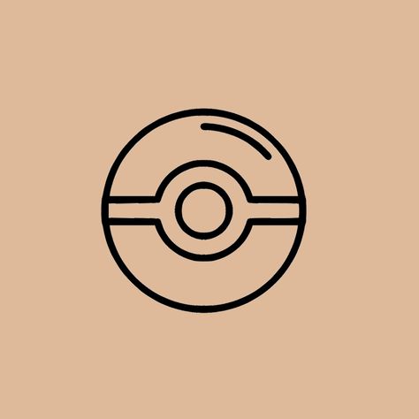 Pokemon Ball Tattoo, Pokemon App, Pokemon Ball, Dark Academia, Iphone Apps, App Icon, Design Inspo, Pokemon, Nail Designs