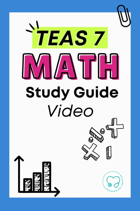 Check out how to review for the TEAS math section with this study guide. . . . . ⁠ATI TEAS® is a registered trademark of Assessment Technologies Institute, LLC.⁠ Teas Exam Study Guides, Study Humor, Nursing School Application, Teas Math, Teas Exam, Microbiology Study, Math Study Guide, Math Cheat Sheet, Nursing Student Humor