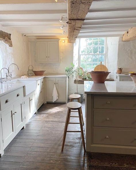 Low Ceilings Kitchen, Low Ceiling Ideas, Low Ceiling Kitchen, Lighting For Low Ceilings, Kitchen Ceilings, Laundry Kitchen Combo, Best Kitchen Lighting, English Cottage Interiors, Nature Inspired Home