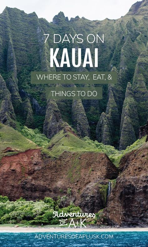 Hawaii Culture, Kauai Itinerary, Beaches Hawaii, Food Hawaii, Hawaii Waterfalls, Hawaii Vacation Tips, Hawaii Trip Planning, Hawaii Itinerary, Hawaii Packing