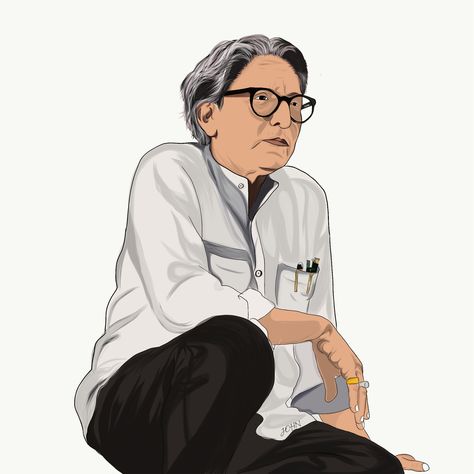 Ar B.V Doshi one of most inspired Indian Architect B V Doshi, Portrait Sketches, Adobe Illustrator, Illustrator, Doodles, Male Sketch, Anime, Quick Saves