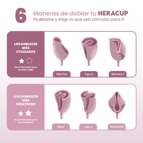 Menstrual Tips, Menstrual Cup Folds, Health Tricks, Menstrual Cups, Period Hacks, Menstrual Cup, Makeup Obsession, Good Health Tips, Healthy Tips