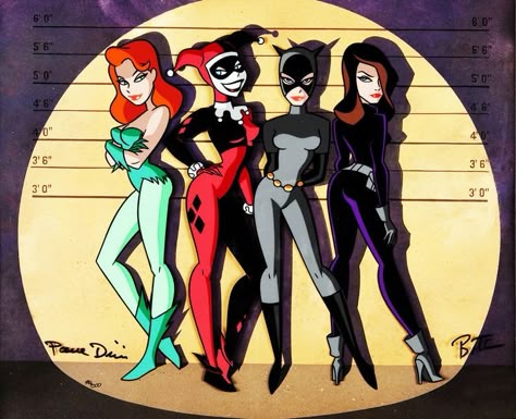 Poison Ivy Costumes, Talia Al Ghul, Catwoman Cosplay, Female Villains, Cat Women, Gotham Girls, Cat Woman, Bruce Timm, Batman And Catwoman