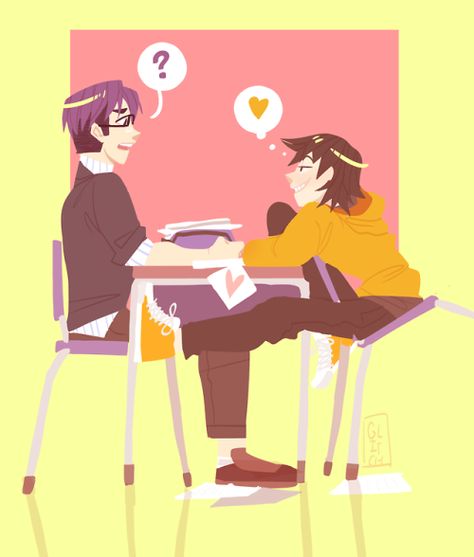 Sero X Iida, Iida X Sero, Mha Headcanons, Lineless Art, Hanta Sero, Iida Tenya, Sero Hanta, Drawing Anime Bodies, My Hero Academia Fanart