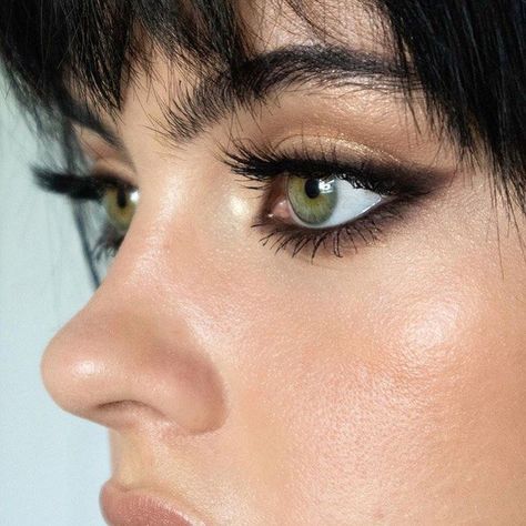 Maquillage On Fleek, Eyeliner Tips, Mekap Mata, Alyssa Edwards, Makeup Looks For Green Eyes, Smokey Eyeliner, Black Smokey, Brown Eyeliner, Smink Inspiration