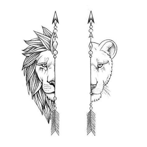 Arrow With Lion Tattoo, Bali 2023, 2023 Tattoo, Arrow Tattoo, Lion Face, Best Sleeve Tattoos, Art Tattoos, Mom Quotes, Body Art Tattoos