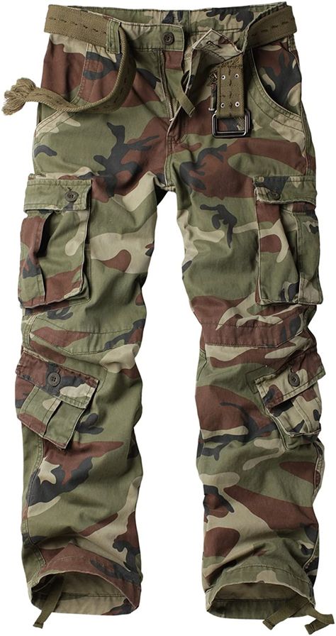 Cargo Pants Camo, Casual Work Pants, Mens Work Pants, Army Camo, Military Combat, Camo Cargo Pants, Black Cargo Pants, Tactical Pants, Camo Pants