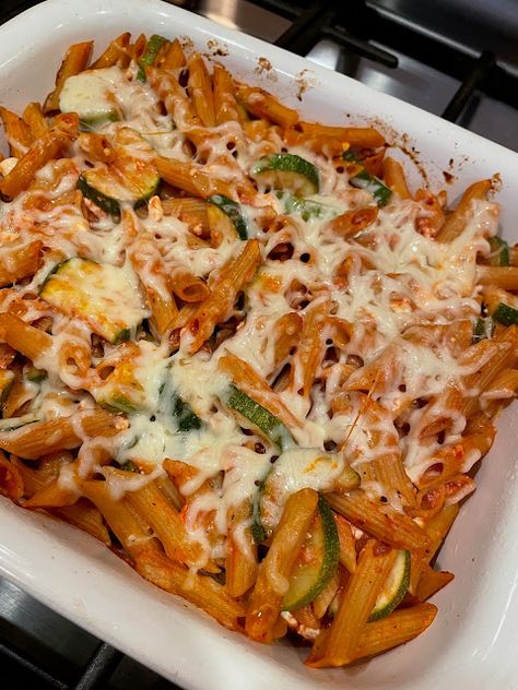 Pasta Bake With Zucchini, Creamy Zucchini Pasta Recipes, Baked Ziti With Zucchini And Squash, Supper Ideas With Zucchini, Squash And Zucchini Pasta Recipes, Italian Sausage Zucchini Pasta, Zucchini Pasta Casserole, Zucchini Pasta Bake Recipes, Zucchini Noodle Bake