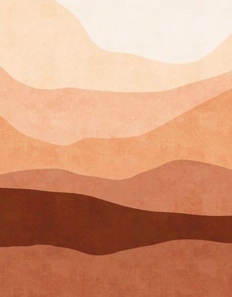 Desert Texture, Coaching Branding, Pattern Illustration Design, Desert Tones, Baby Print Art, Orange Texture, Desert Colors, Orange Hues, Desert Sunset