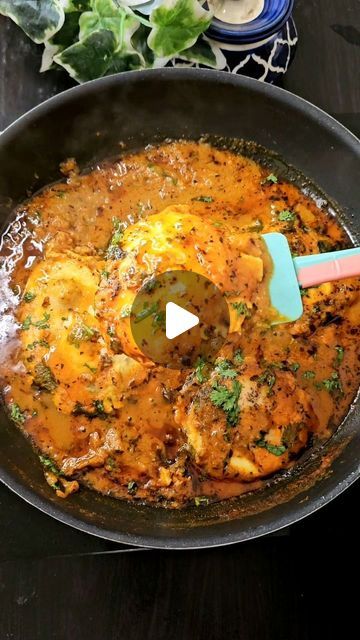 Egg Lababdar Recipe, Indian Egg Recipes, Egg Biryani Recipe Indian, Egg Lababdar, Egg Chop Recipe, Egg Recipes Indian, Fast Food Recipes, Egg Roast, Kasuri Methi