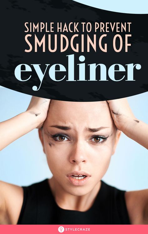 Eyeliner Smudge Prevent, Stop Eyeliner From Smudging, How To Keep Eyeliner From Running, How To Prevent Eyeliner From Smudging, Where To Put Eyeliner, How To Make Eyeliner Last All Day, Eyeliner That Stays On All Day, How To Keep Eyeliner From Smudging, How To Stop Eyeliner From Smudging