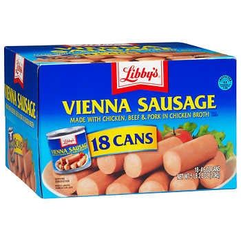 Vienna Sausages, Great Snacks, Vienna Sausage, Canned Meat, Grocery Foods, Kitchen Jars, How To Make Sausage, Tasting Table, Canned Food