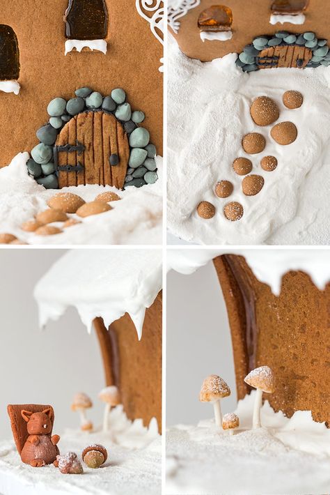 Fairy Gingerbread House, Homemade Gingerbread House, Cool Gingerbread Houses, Ginger House, Wilton Candy Melts, Gingerbread House Parties, Gingerbread House Designs, All Things Gingerbread, Gingerbread Party